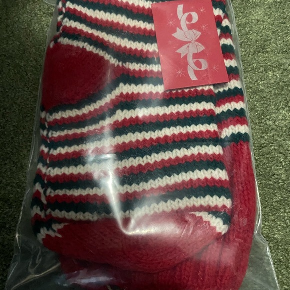 Hand knit Christmas Stocking. “Elijah” - Picture 2 of 2